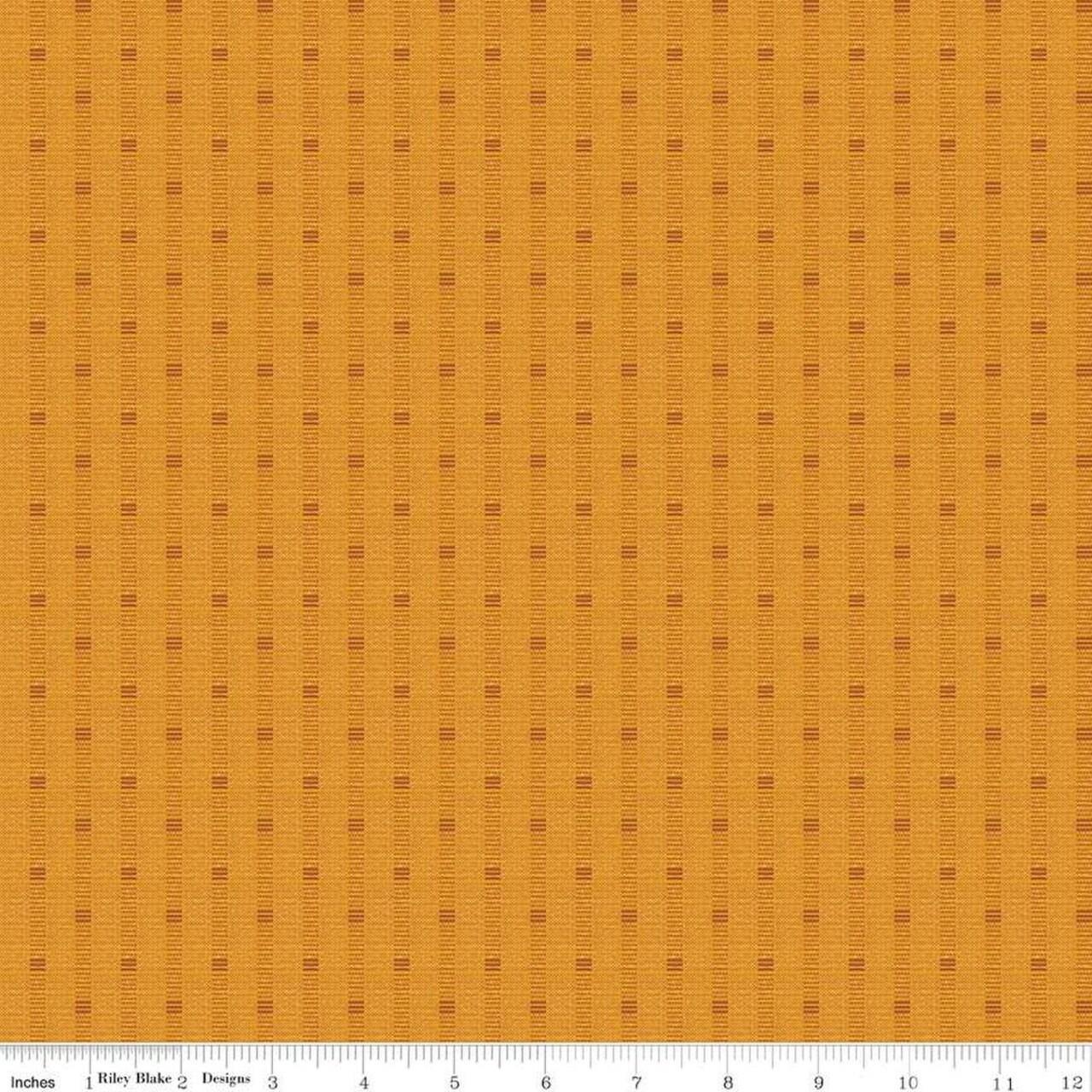 Fabric Riley Blake Gold Shadow Stripe Stitcher's Flannel by the Quarter Yard F15551-GOLD